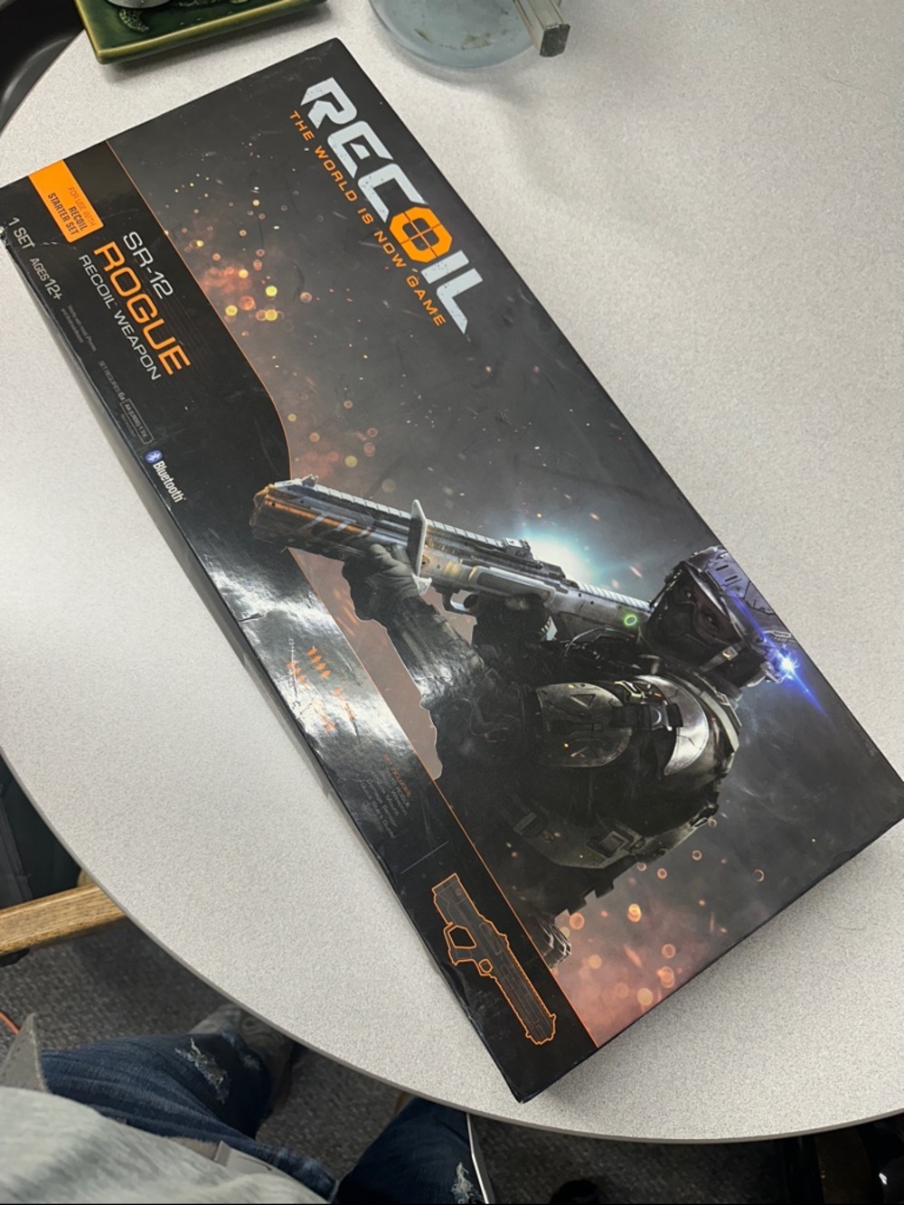 NWT Recoil SR-12 Rogue Recoil Weapon - white and Orange
